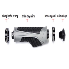 Tay nắm su có khóa chống mỏi PROMEND GR-504