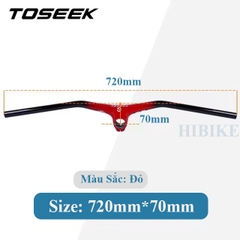 Ghi Đông Xe Đạp MTB Liền Pô Tăng CARBON TOSEEK TSL180