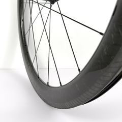 Bộ Vành Xe Đạp CARBON KOOZER 350 TORAY T800 50MM  AC3 Vân Đá - Phanh V