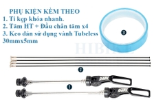 Bộ Vành Nhôm 27.5/29Inch KOOZER XR1700 - Phanh Đĩa 6 Ốc