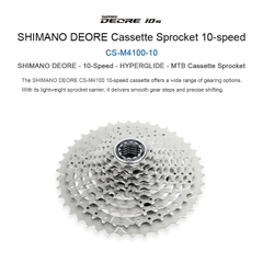 Líp Xe Đạp 10 Tầng SHIMANO DEORE CS-M4100 11-42T