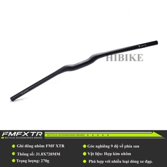 Ghi Đông Xe Đạp Nhôm 6061 FMFXTR 9 Độ