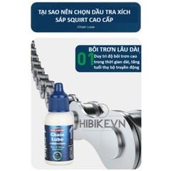 Dầu Tra Xích Sáp Xe Đạp SQUIRT Cao Cấp 15ml Và 120ml