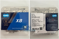 Xích Xe Đạp KMC X8 118L FULLBOX