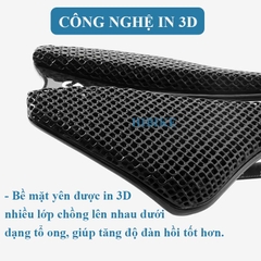 Yên Xe Đạp CARBON TOSEEK PRO143C-3D