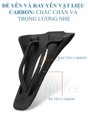 Yên Xe Đạp Carbon 3D Toseek P300