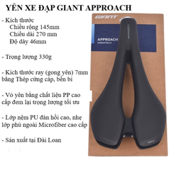 Yên Xe Đạp GIANT APPROACH
