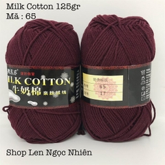 Len Milk Cotton 125gr