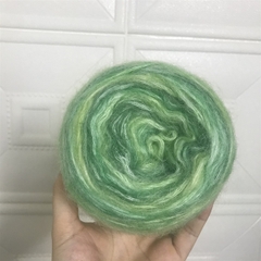Len Loang cầu vồng mohair sợi to