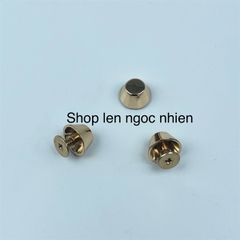 Chân đế trụ hàng đẹp kèm vít, dùng gắn đế túi xách - 1 bộ 4 chiếc