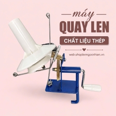 Dụng cụ quay len, chiết len, chất liệu thép