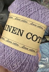 Linen cotton sợi nhũ cuộn 100gr