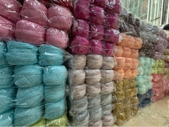 sợi linen cotton số 6, cuộn 50gr