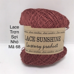 Lace sunshine màu trơn, sợi hè