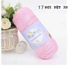 Sợi Dệt 3D bọc lưới kích thước sợi 3mm