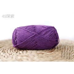 Len Baby Yarn màu Trơn