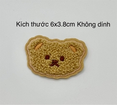Miếng dán hình gấu không dính