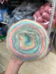 Len Cầu Vồng Mohair Sợi To