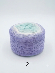 Sợi cầu vồng cotton 
(cuộn 350gr)