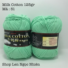 Len Milk Cotton 125gr