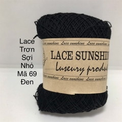 Lace sunshine màu trơn, sợi hè