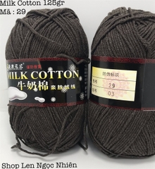 Len Milk Cotton 125gr