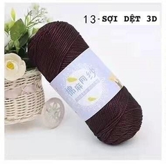 Sợi Dệt 3D bọc lưới kích thước sợi 3mm
