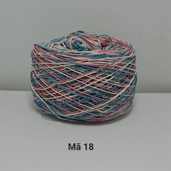 Sợi Cotton việt nam màu Loang