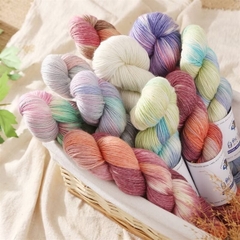 100GR LEN MERINO MÀU LOANG