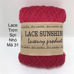 Lace sunshine màu trơn, sợi hè