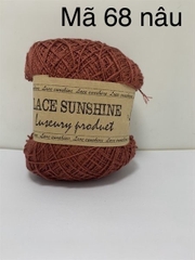 Lace sunshine màu trơn, sợi hè