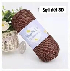 Sợi Dệt 3D bọc lưới kích thước sợi 3mm
