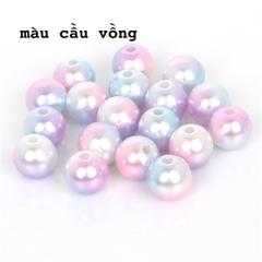 50 - 100 hạt trang trí cầu vồng