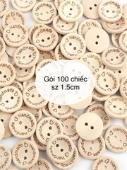 Gói 100 chiếc khuy Handmade