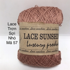 Lace sunshine màu trơn, sợi hè