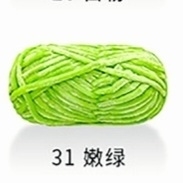 Len Nhung Chenille sợi to