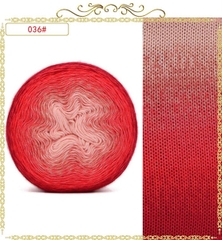 300gr Satin Merino loang cầu vồng