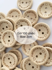 Gói 100 chiếc khuy Handmade