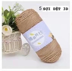 Sợi Dệt 3D bọc lưới kích thước sợi 3mm