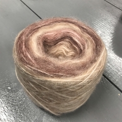 Len Loang cầu vồng mohair sợi to