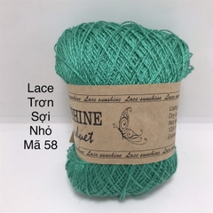 Lace sunshine màu trơn, sợi hè