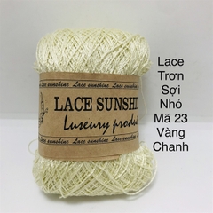 Lace sunshine màu trơn, sợi hè