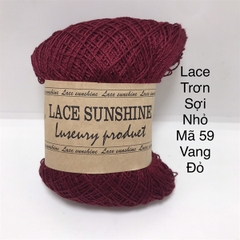 Lace sunshine màu trơn, sợi hè