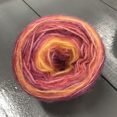 Len Loang cầu vồng mohair sợi to