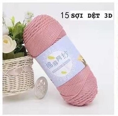 Sợi Dệt 3D bọc lưới kích thước sợi 3mm