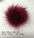 quả bông gắn mũ