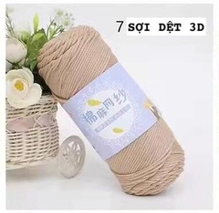 Sợi Dệt 3D bọc lưới kích thước sợi 3mm
