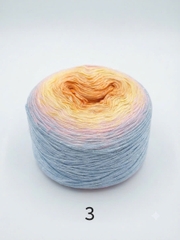 Sợi cầu vồng cotton 
(cuộn 350gr)