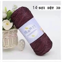 Sợi Dệt 3D bọc lưới kích thước sợi 3mm