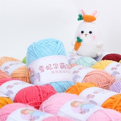Len Baby Yarn màu Trơn